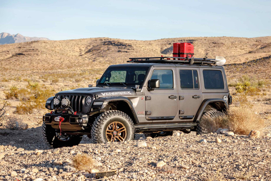 DITCH LIGHT LED SPOT LIGHT SYSTEM: JEEP WRANGLER JL (19-24)