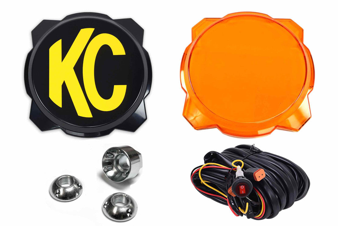 KC HI-LITES PRO6 GRAVITY LED SYSTEM: WRANGLER JL/JT