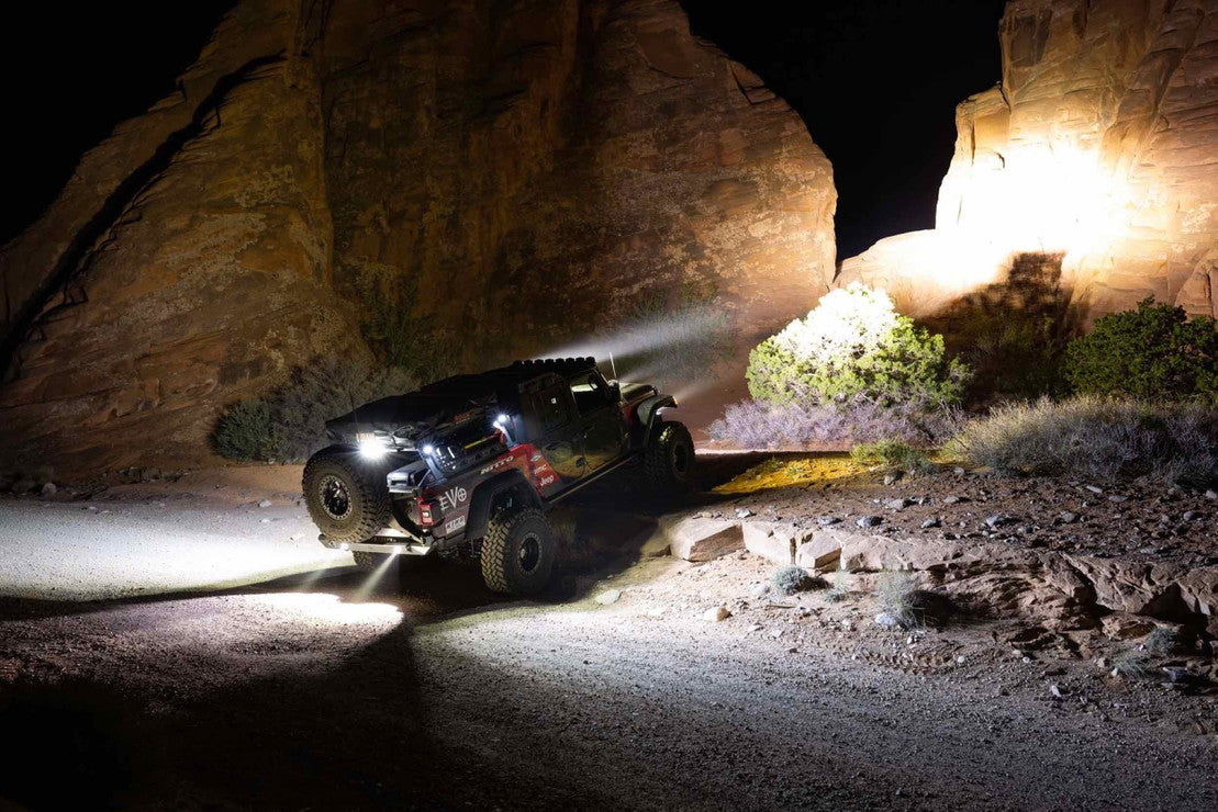 KC HI-LITES PRO6 GRAVITY LED SYSTEM: WRANGLER JL/JT