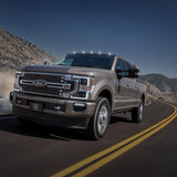 Ford Super Duty 17-22 (5-Piece Set) Cab Roof Light Kit in White High-Power LED with Smoked Lens (OPEN BOX)