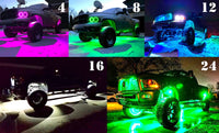 Premium RGB+W Rock Lights (42W)