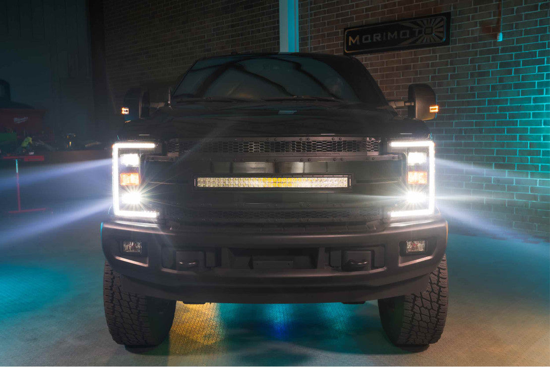 FORD SUPER DUTY (17-19) XB HYBRID LED HEADLIGHTS