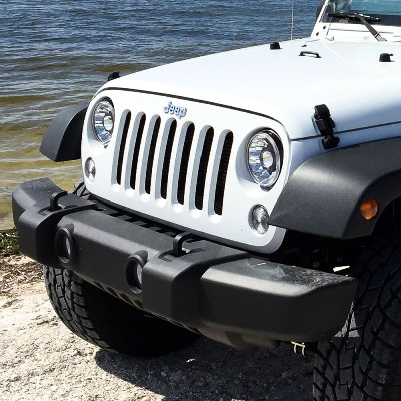 7" Gravity® LED Pro DOT Headlight - Driving Beam - Pair - Universal / 07-18 Jeep JK