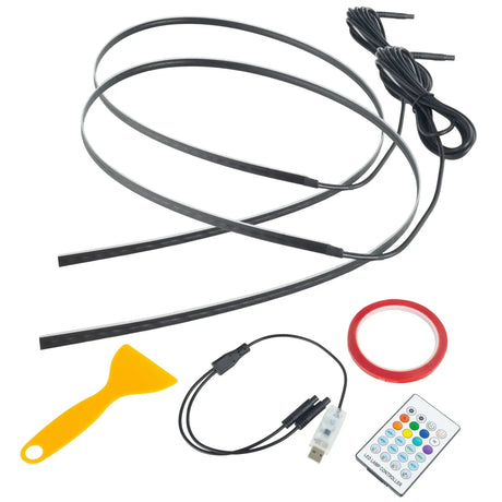 2021-2025 FORD BRONCO DYNAMIC COLORSHIFT LED DASH KIT - USB PLUG & PLAY INTERIOR LIGHTING