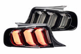 13-14 FORD MUSTANG FACELIFT XB LED TAIL LIGHTS (SMOKED)