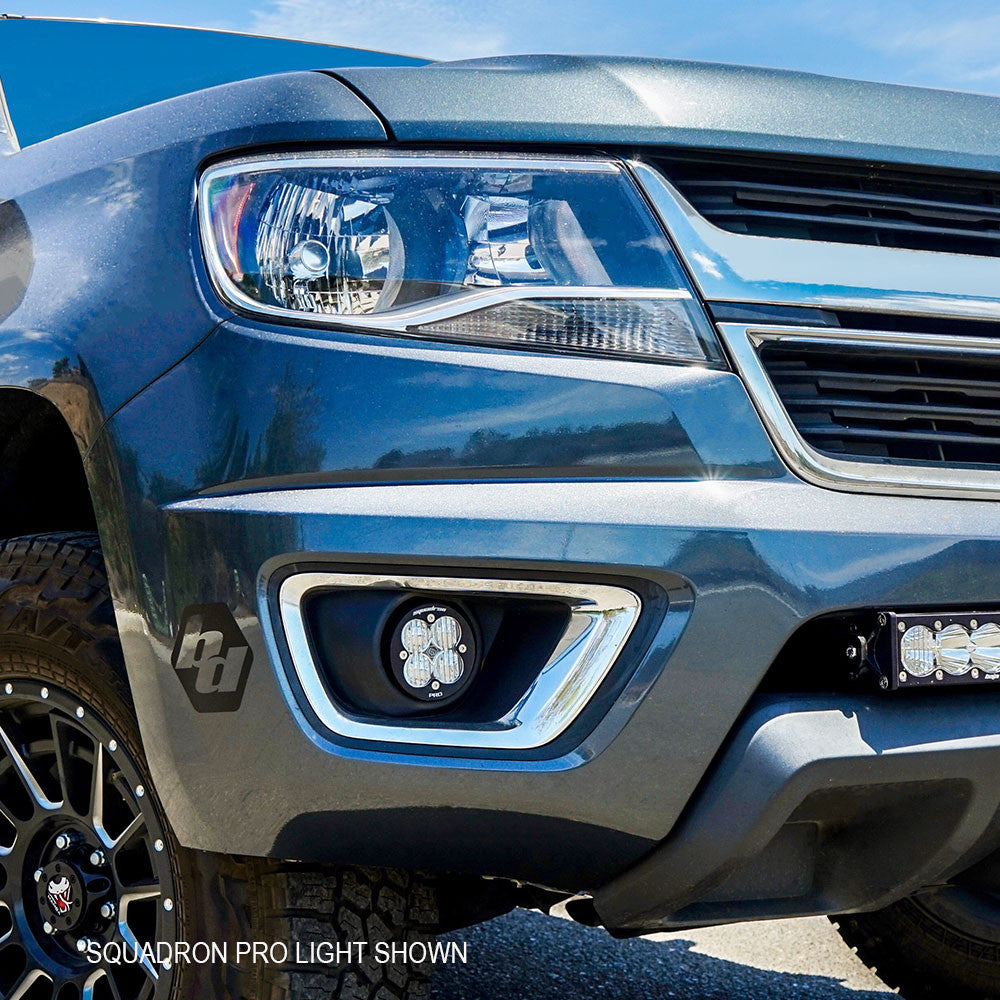 Chevy/GMC Squadron SAE Fog Pocket Light Kit - Chevy/GMC 2015-19 Colorado/Canyon / Silverado/Sierra 2500/3500HD