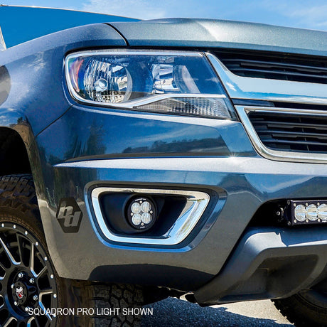 Chevy/GMC Squadron SAE Fog Pocket Light Kit - Chevy/GMC 2015-19 Colorado/Canyon / Silverado/Sierra 2500/3500HD