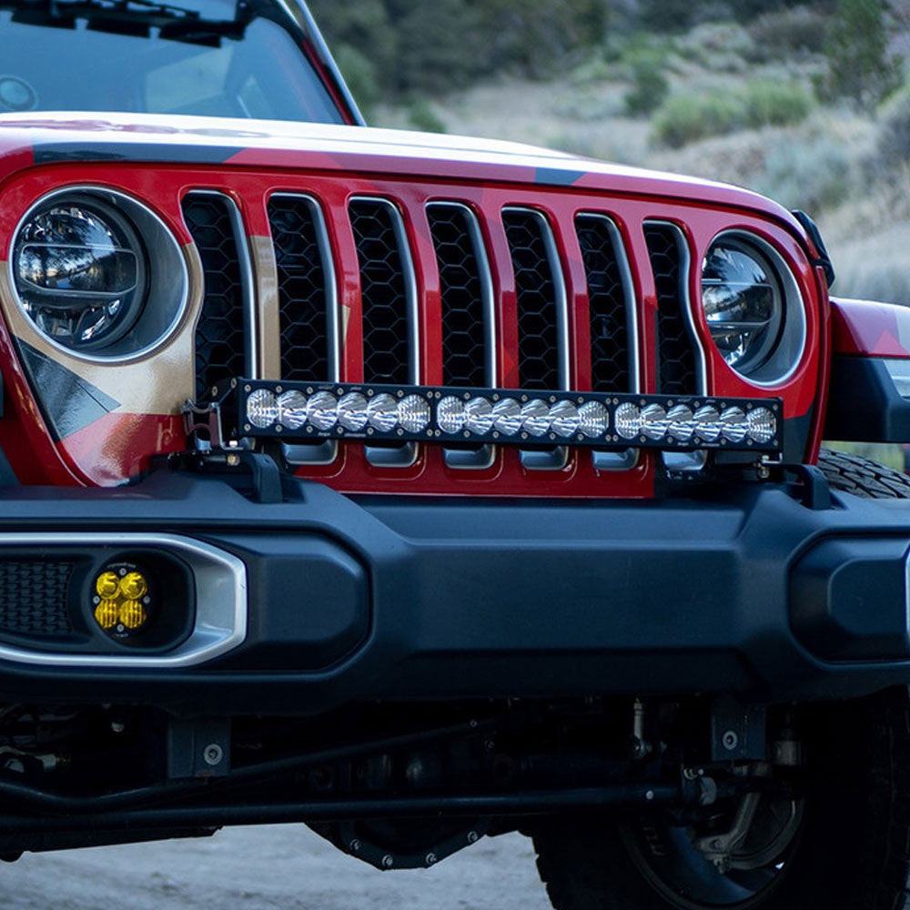 Jeep JL/JT OnX6+ 30 Inch Bumper Light Kit - Jeep 2020-2025 Gladiator; 2018-2025 Wrangler JL; NOTE: w/ OE Plastic Bumper