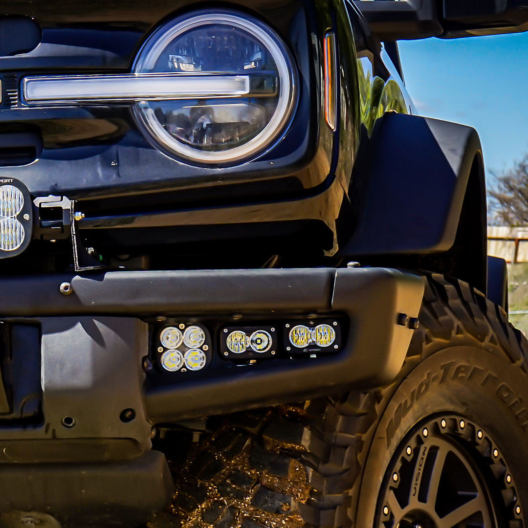 Ford Squadron Sport/S2 Sport Fog Pocket Light Kit - Ford 2021-2025 Bronco; 2022-2025 Bronco Raptor