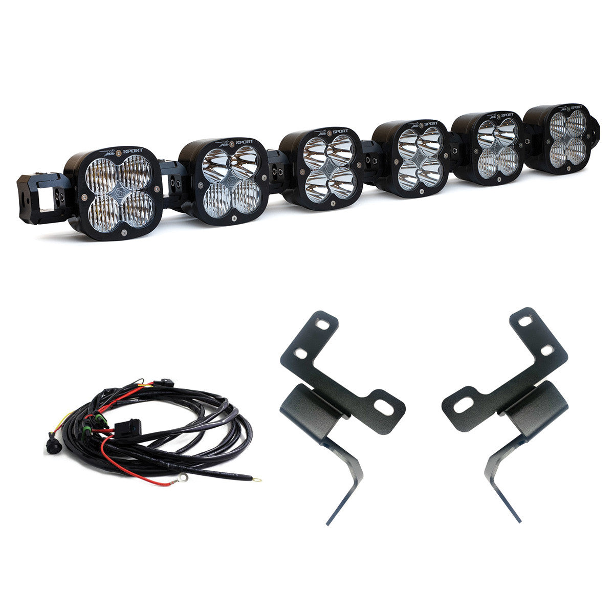 Ford XL Linkable Bumper Light Kit - Ford 2021-2025 Bronco; NOTE: w/ OE Plastic Bumper