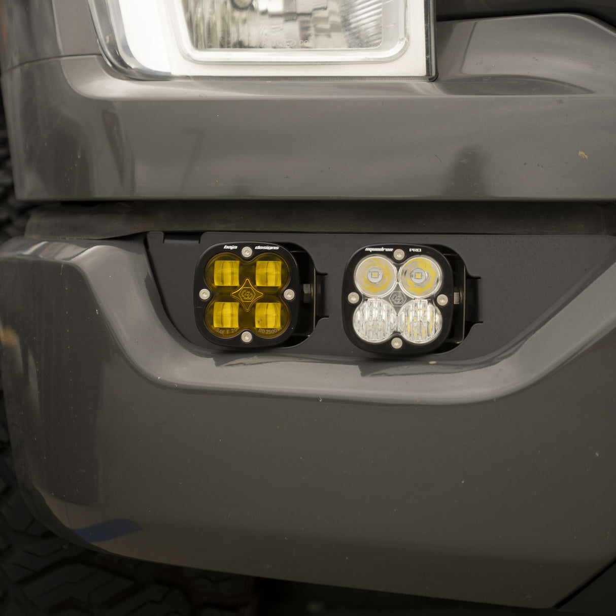 Ford Squadron SAE/Sport Fog Pocket Light Kit - Ford 2021-23 F-150; NOTE: w/ Daytime Running Lights (DRL)