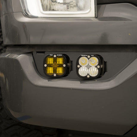 Ford Squadron SAE/Sport Fog Pocket Light Kit - Ford 2021-23 F-150; NOTE: w/ Daytime Running Lights (DRL)