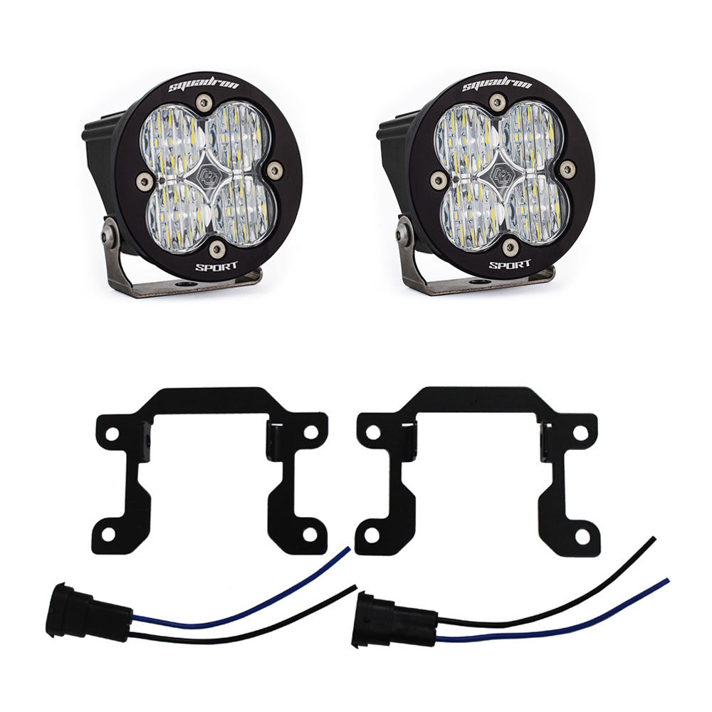 RAM Squadron Sport Fog Pocket Light Kit - RAM 2019-2025 2500/3500; NOTE: Big Horn