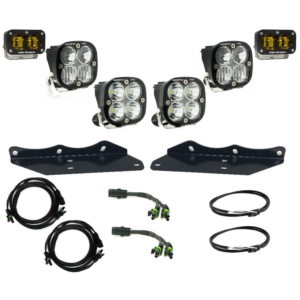 Ford Raptor Squadron/S2 SAE “Pro” Fog Pocket Light Kit - Ford 2017-20 F-150; NOTE: Raptor