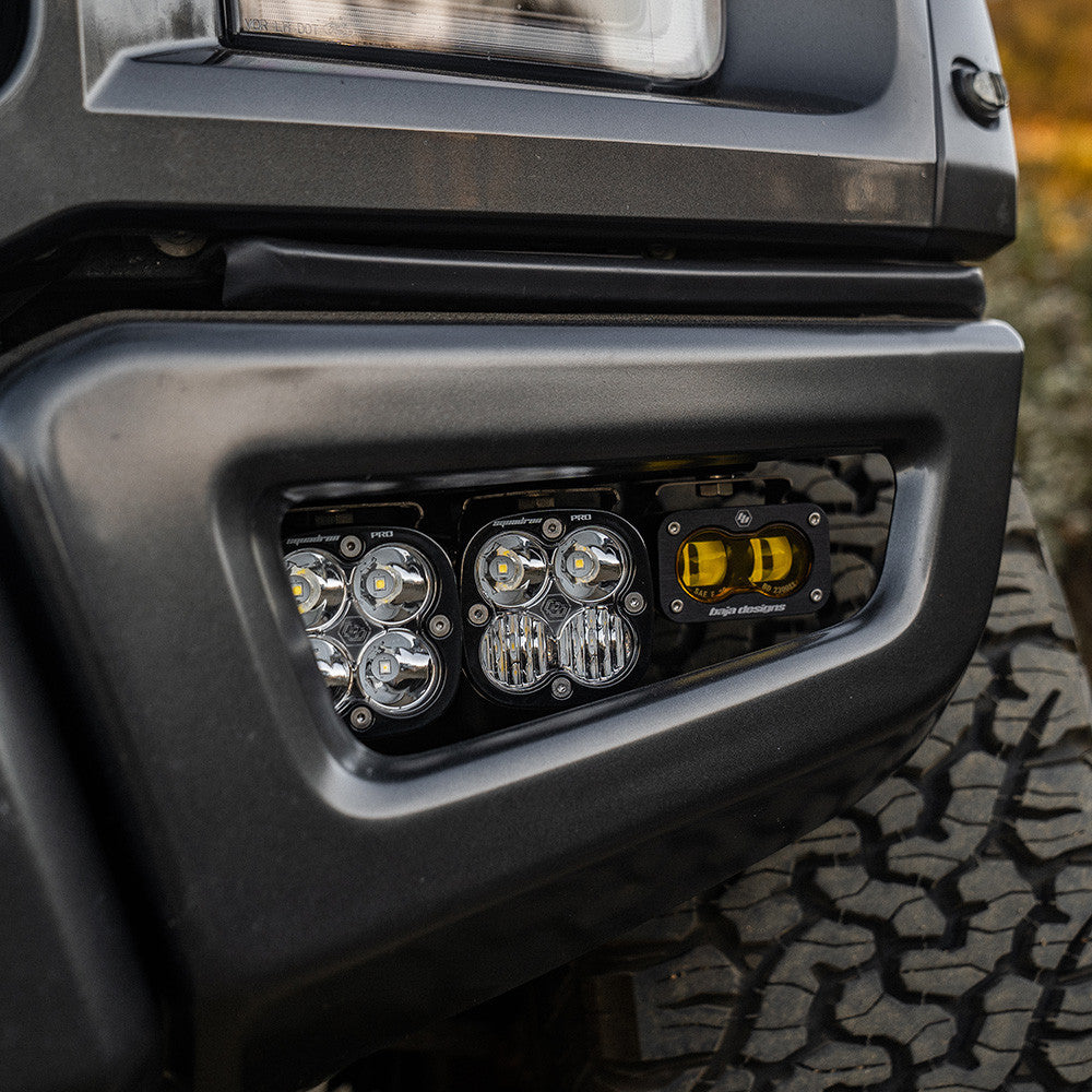 Ford Raptor Squadron/S2 SAE “Pro” Fog Pocket Light Kit - Ford 2017-20 F-150; NOTE: Raptor