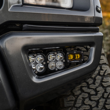 Ford Raptor Squadron/S2 SAE “Pro” Fog Pocket Light Kit - Ford 2017-20 F-150; NOTE: Raptor
