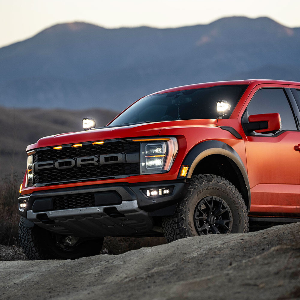 S2 SAE/S2 Pro Fog Pocket Kit - Ford 2021-2025 F-150 Raptor; 2023-2025 Bronco Raptor, 2024-2025 F-150 Raptor 37/R