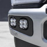 Ford Squadron Sport Dual Fog Pocket Light Kit - Ford 2023-2025 F-250/350 Super Duty