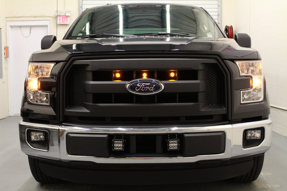 Ford F-150 Raptor Style Grille Light Kit (2015-2017)