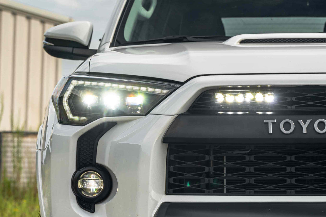 GRILLE-MOUNT LED SYSTEM: TOYOTA 4RUNNER (14-24)