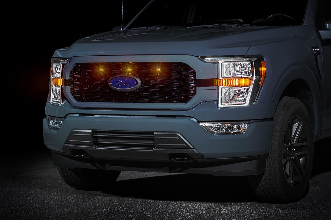 Stx Raptor Ford F-150 Raptor Style Grille Light Kit - Fits Stx (2021-2023 ...