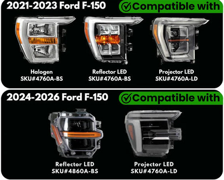 21+ F-150 Switchback Pro™ Fender Vent Lighting Kit