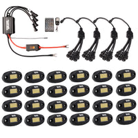 Pure White 48 LED PLUG & PLAY EXTREME BRIGHTNESS ROCK LIGHT KIT
