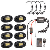 Pure White 48 LED PLUG & PLAY EXTREME BRIGHTNESS ROCK LIGHT KIT