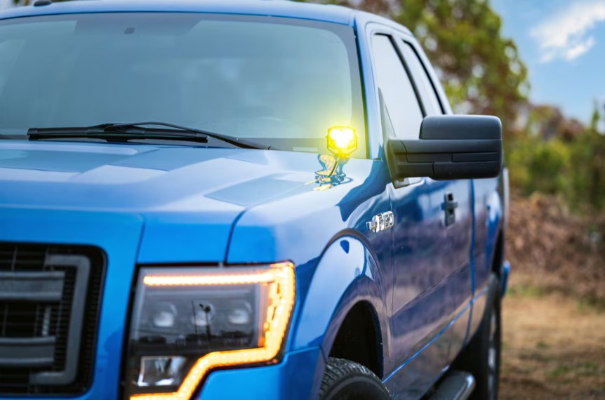 4Banger LED Ditch Light System: Ford F150 (09-14)