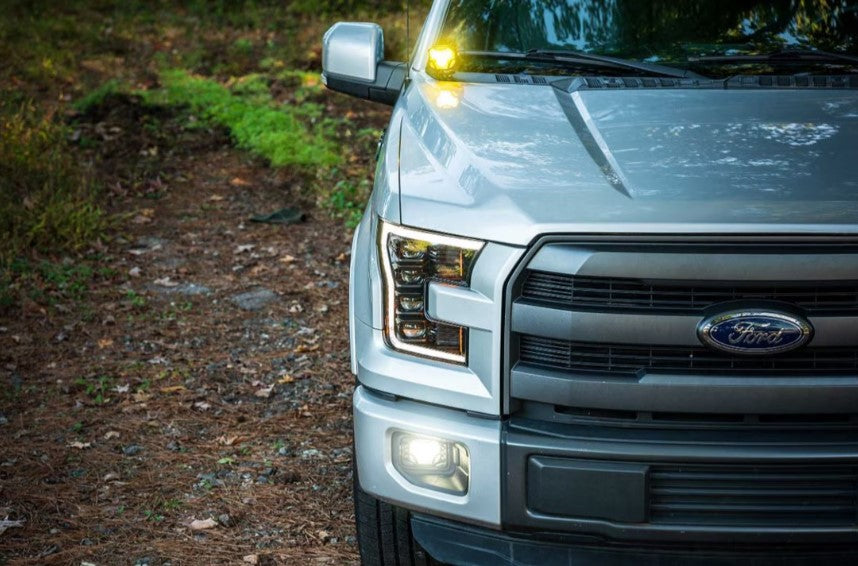 4Banger LED Ditch Light System: Ford F150 (15-20)