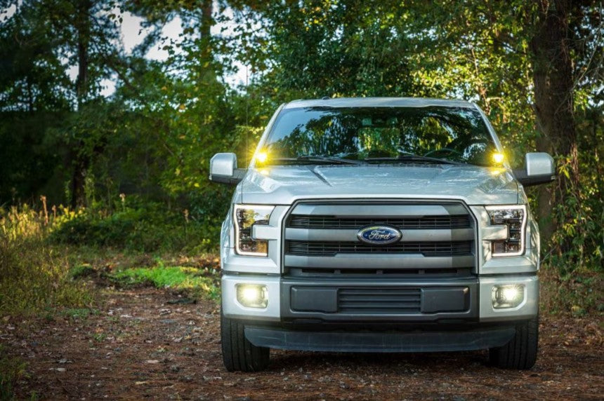 4Banger LED Ditch Light System: Ford F150 (15-20)