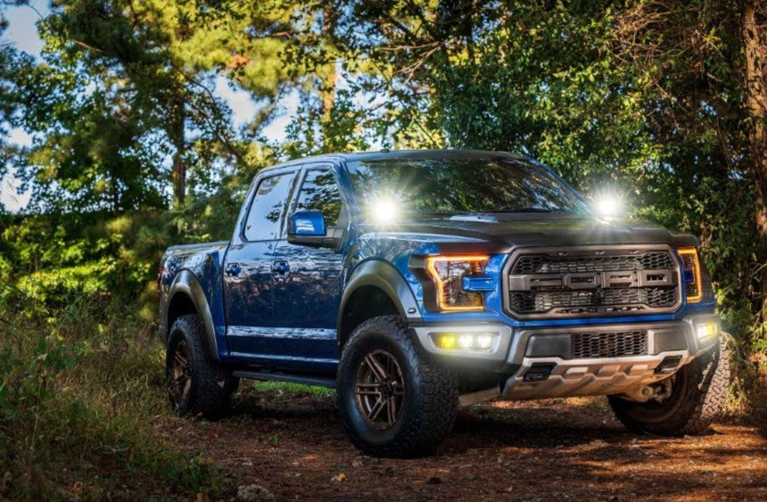 4Banger LED Ditch Light System: Ford F150 (15-20)