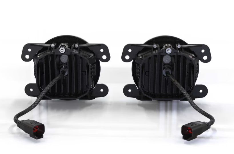 4Banger LED Fog Lights: Jeep Wrangler JK