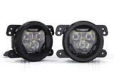 4Banger LED Fog Lights: Jeep 3in (Round)