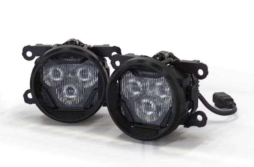 4Banger LED Fog Lights: Chrysler (Round)