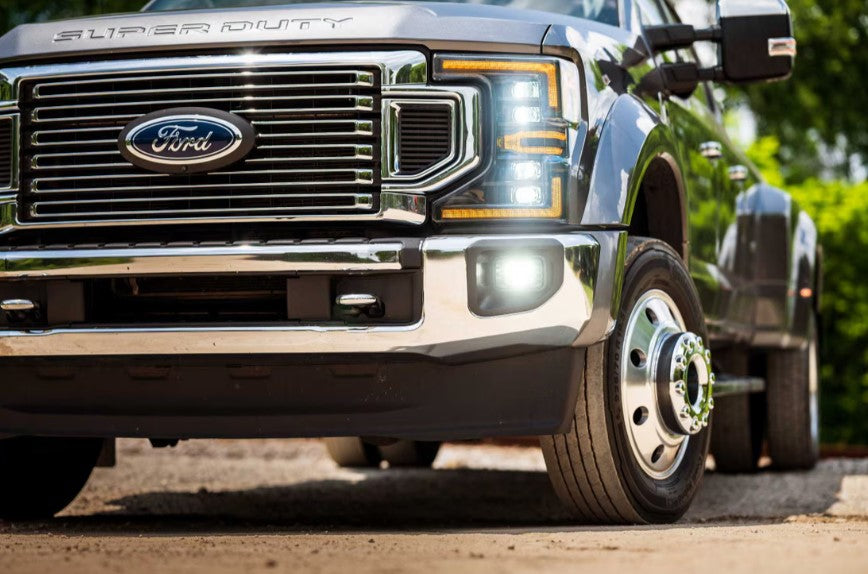 4Banger LED Fog Lights: Ford Super Duty (17-22)