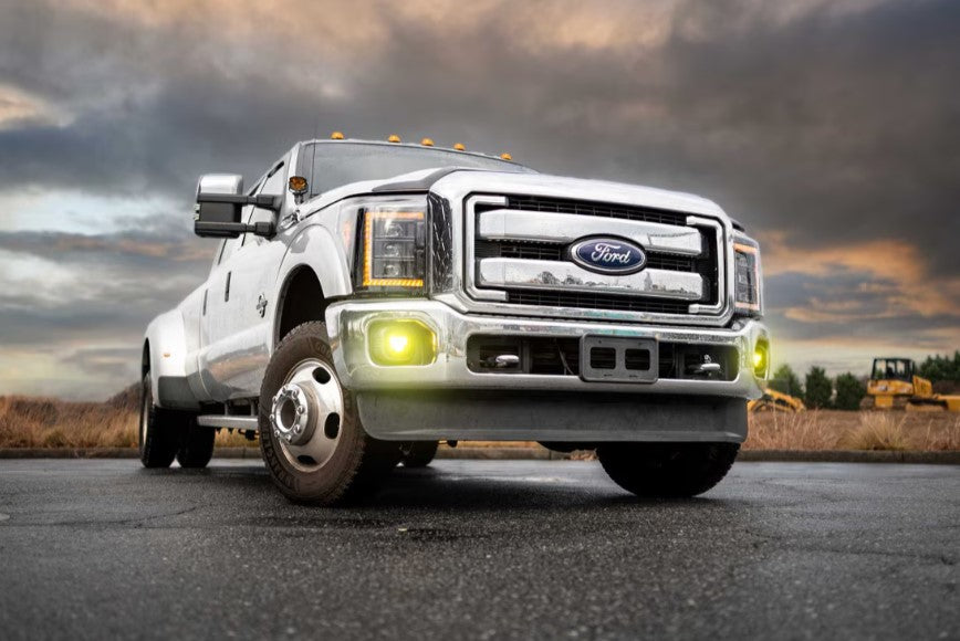 4Banger LED Fog Lights: Ford Super Duty (99-16)