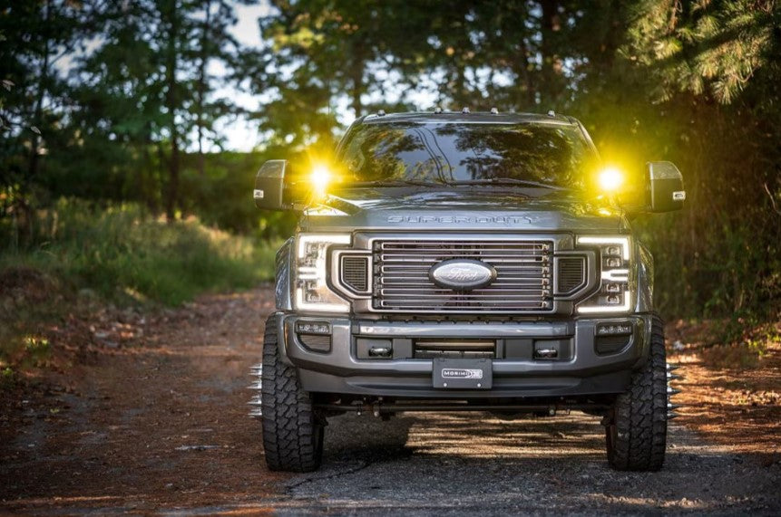 4Banger LED Ditch Light System: Ford Super Duty (17-22)