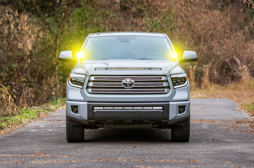 4Banger LED Ditch Light System: Toyota Tundra (14-21)