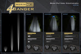 4Banger LED Fog Lights: Jeep 3in (Round)