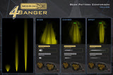 4Banger LED Fog Lights: Jeep 3in (Round)