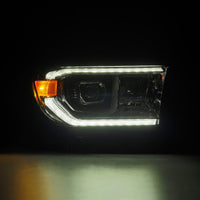 07-13 Toyota Tundra/08-17 Toyota Sequoia MK II LUXX-Series LED Projector Headlights Chrome (With Level Adjuster)