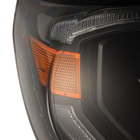 07-13 Toyota Tundra/08-17 Toyota Sequoia MK II LUXX-Series LED Projector Headlights Black (With Level Adjuster)