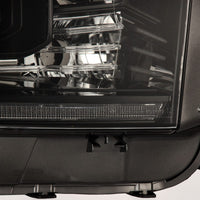 14-21 Toyota Tundra MK II LUXX-Series LED Projector Headlights Alpha-Black