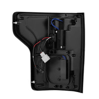 15-20 Ford F150 LUXX-Series LED Tail Lights Black Red - Backordered