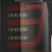 15-20 Ford F150 LUXX-Series LED Tail Lights Black Red - Backordered