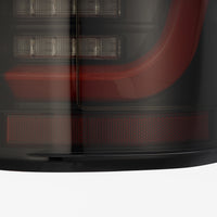 15-20 Ford F150 LUXX-Series LED Tail Lights Black Red - Backordered