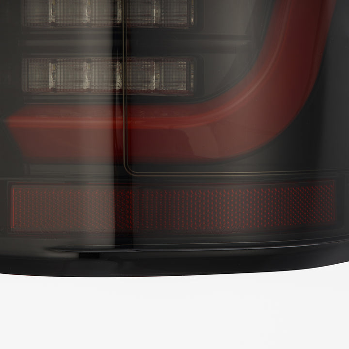 15-20 Ford F150 LUXX-Series LED Tail Lights Black Red