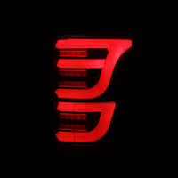 15-20 Ford F150 LUXX-Series LED Tail Lights Black Red - Backordered