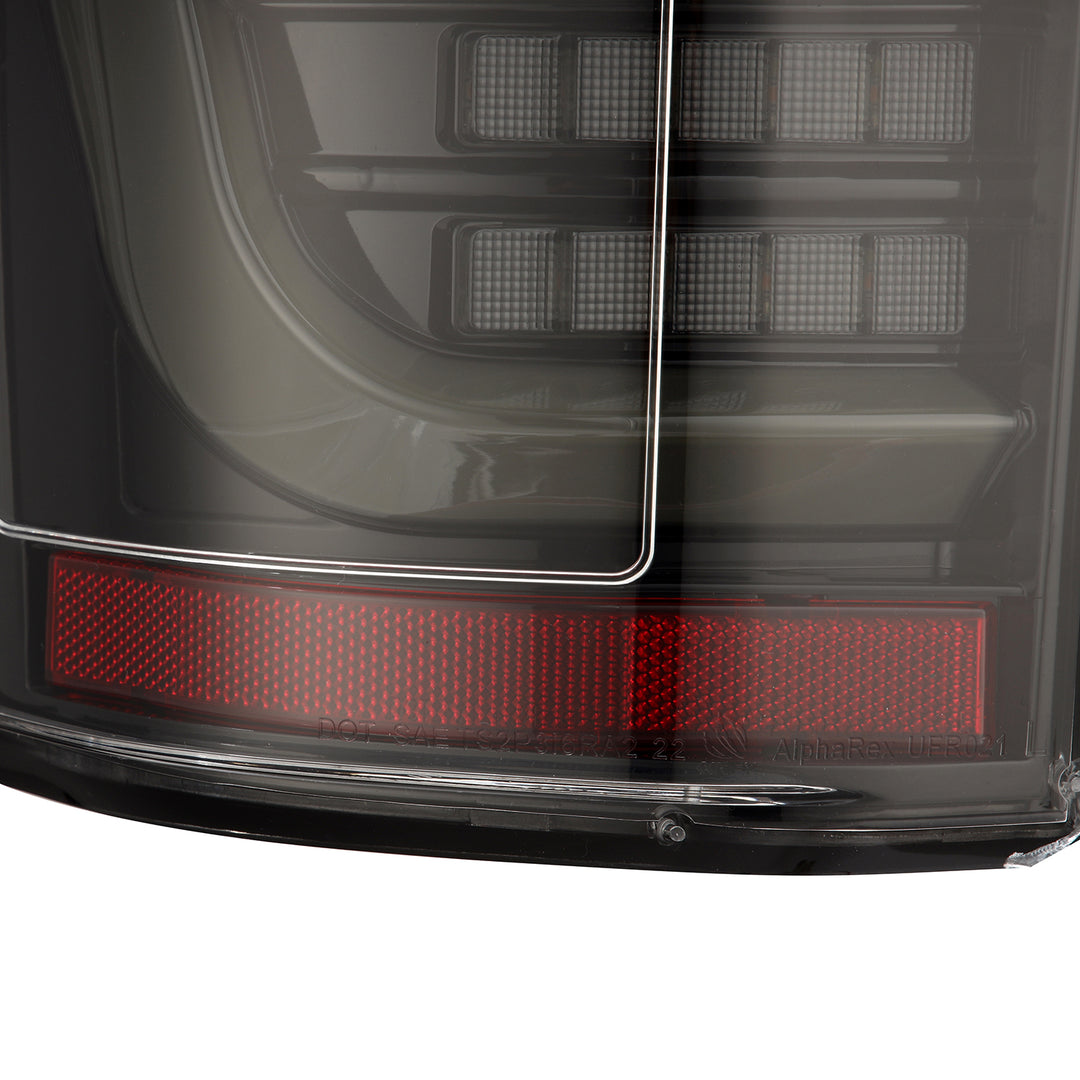 15-20 Ford F150 LUXX-Series LED Tail Lights Alpha-Black